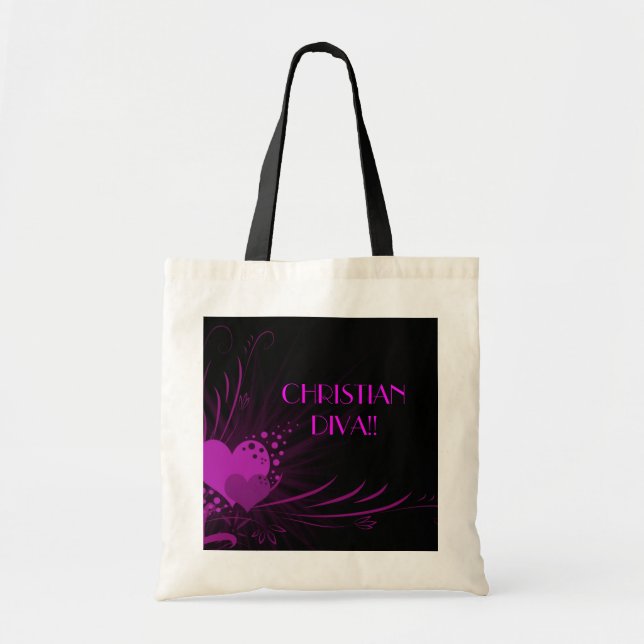 Bolsa Tote DIVA CRISTÃ!! … Os bolsas religiosos (Frente)