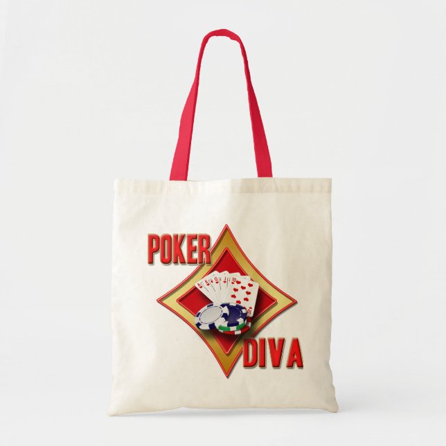 BOLSA TOTE DIVA DO PÓQUER (Frente)
