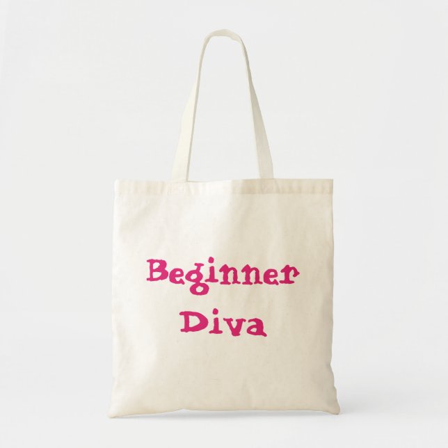 Bolsa Tote Diva Iniciante Custa (Frente)