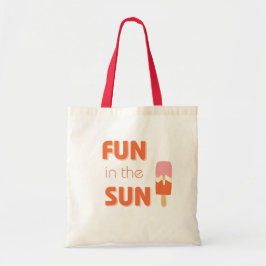 Bolsa Tote diversão ao sol. Praia de Piscinas e Bolsas
