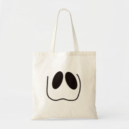 Bolsa Tote Diversão, assustador, cara fantasma para o Hallowe
