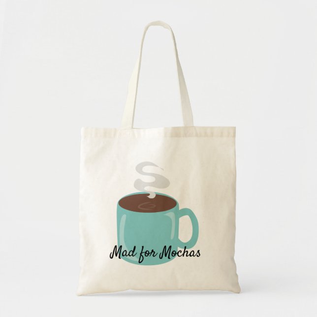Bolsa Tote Diversão do grande café ou dos amantes de cacau (Frente)