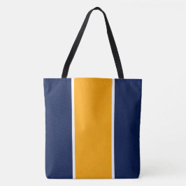Bolsa Tote Diversão Esportiva Azul Marinho Amarelo Laranja Br