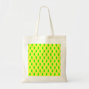 Bolsa Tote Diversão Felina Para Sempre Gatos Verdes Caprichos