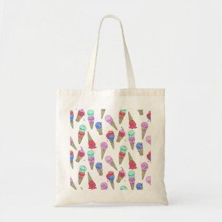 Bolsa Tote Diversão Melty Summer Gótico Sorvete de crânio bra
