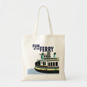 Bolsa Tote Diversão Na Viagem De Balsa