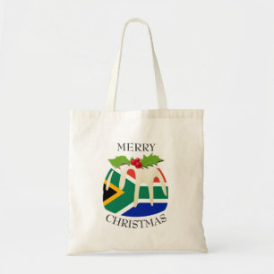 Bolsa Tote Diversão Pudim de Natal com PAVILHÃO DA ÁFRICA