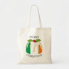 Bolsa Tote Diversão | Pudim de Natal com | PAVILHÃO IRLANDÊS