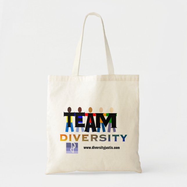 Bolsa Tote Diversidade de Equipe (Frente)