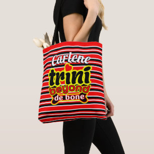 Bolsa Tote Divertido e Engraçado Trini Além do Osso