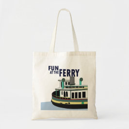 Bolsa Tote Divertido Na Viagem De Ferry