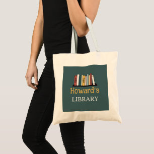 Bolsa Tote DIVERTIDO! Tote Bag - Biblioteca - Personalizada -