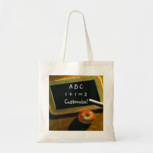 Bolsa Tote Divertimento de volta à sacola de Apple do quadro