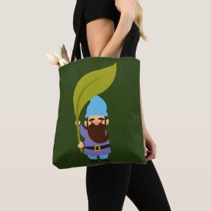 Bolsa Tote Divertimento dos gnomos do jardim