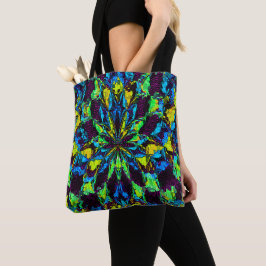 Bolsa Tote Divertimento florescente nos anos 60...