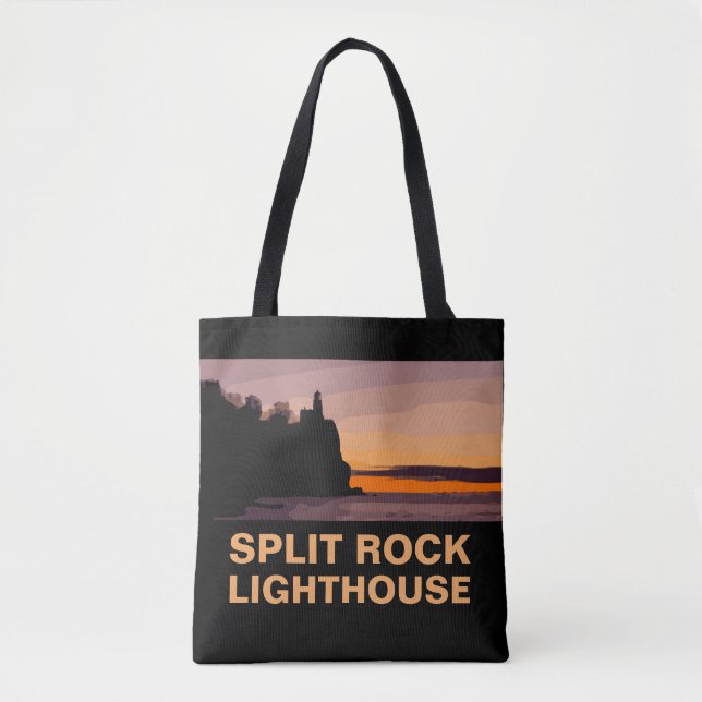 BOLSA TOTE DIVIDIR A LUZ ROCK (Frente)