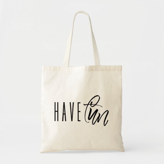 Bolsa Tote Divirta-se (Frente)