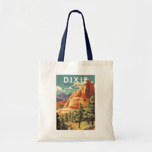 Bolsa Tote Dixie National Forest Utah Viagem Art Vintage