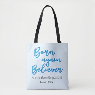 Bolsa Tote Do nascer crente outra vez
