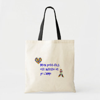 Bolsa Tote Do saco pequeno-fils est autiste de segunda-feira
