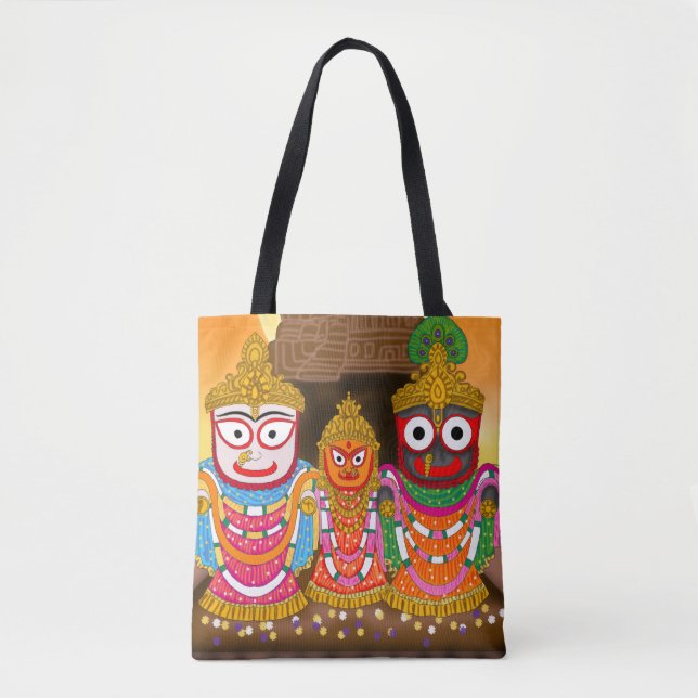 Bolsa Tote do Senhor Jagannath (Frente)