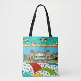 Bolsa Tote do Shell da Cidade de Sea Isle