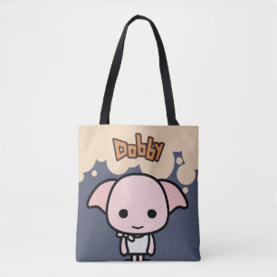 Bolsa Tote Dobby Personagem de desenho animado Art