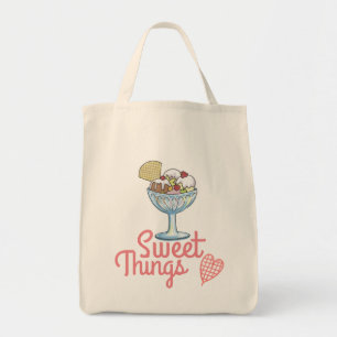 Bolsa Tote Doce Coisas - Sorvete Sundae