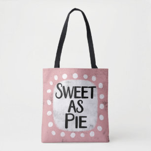 Bolsa Tote Doce Como Saco De Torta