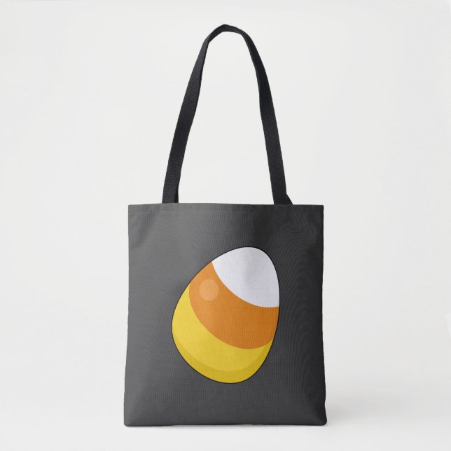 Bolsa Tote Doce de Halloween em forma de Milho (Frente)