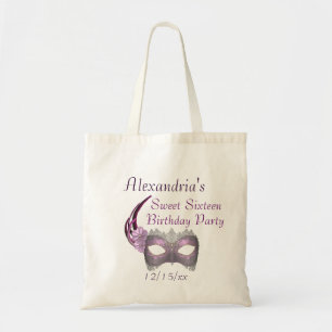Bolsa Tote "Doce lavanda de dezesseis aniversários" -/máscara