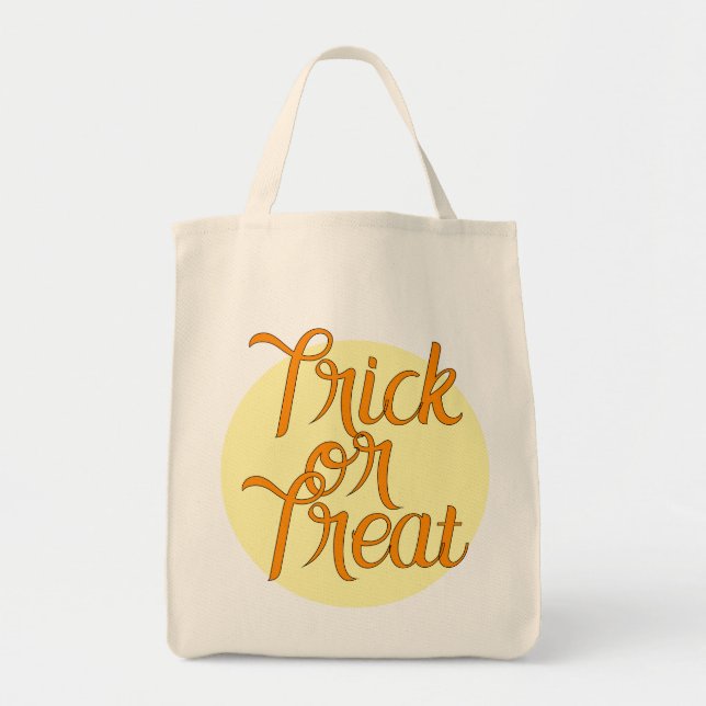 Bolsa Tote Doce ou travessura (Frente)