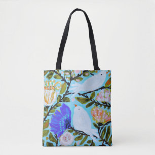 Bolsa Tote Doce Pássaros de Amor II