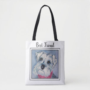 Bolsa Tote Doce Schnauzer