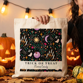 Bolsa Tote Doces de Halloween Luxuosos para Truque ou Travess