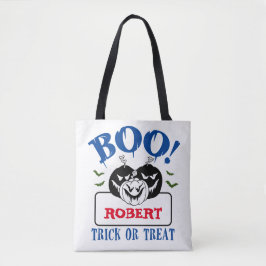 Bolsa Tote Doces e Guloseimas Personalizados de Halloween