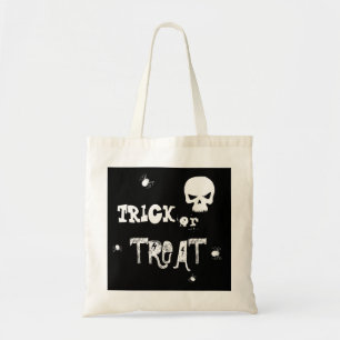 Bolsa Tote Doçura ou travessura da aranha   do crânio do Di