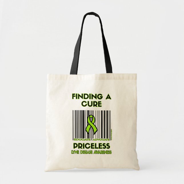 Bolsa Tote Doença de Lyme sem preço. (Frente)