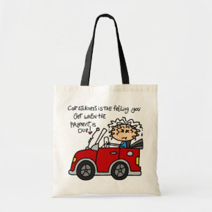 Bolsa Tote Doença Humorística Do Carro
