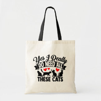 Bolsa Tote Doida Senhora do Gato Louca Gatinho Engraçado Mãe