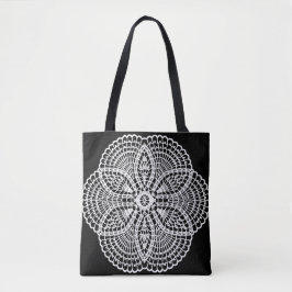 Bolsa Tote Doily Art