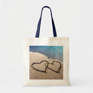 Bolsa Tote Dois Corações No Sand Tote Bag