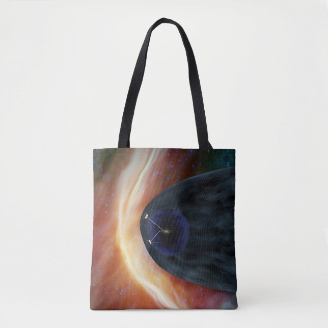 Bolsa Tote Dois Espaçadores Voyager Explorando Espaço Turbule (Frente)