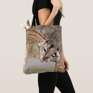 Bolsa Tote Dois girafas novos