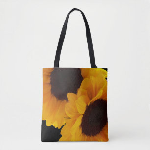 Bolsa Tote Dois girassóis amarelos