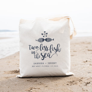 Bolsa Tote Dois if por Mar Favor de Casamento