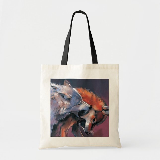 Bolsa Tote Dois lobos (Frente)