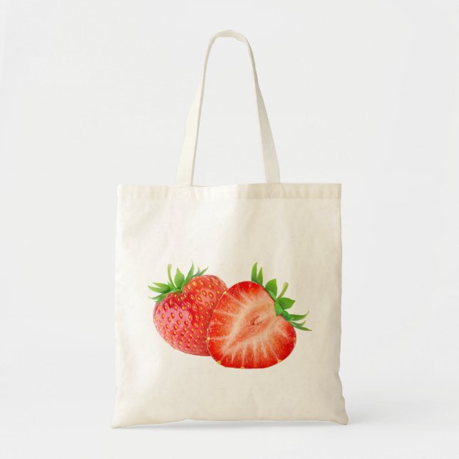 Bolsa Tote Dois morangos (Frente)