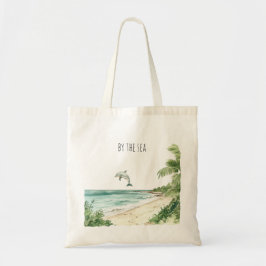 Bolsa Tote Dolphin junto ao mar