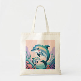 Bolsa Tote Dolphin Mom and Baby